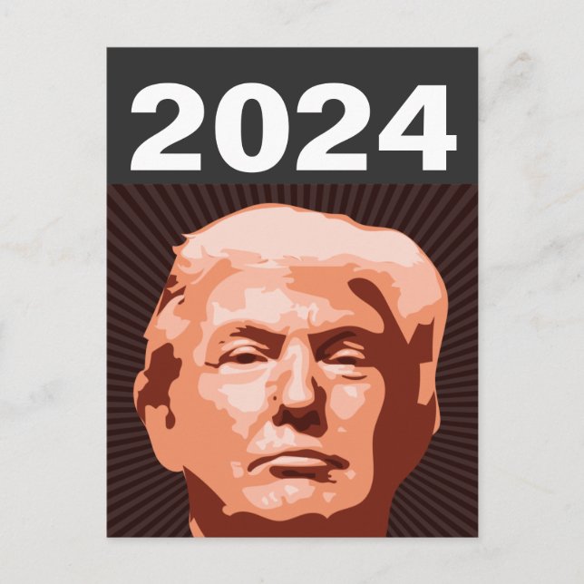 TARJETAS POSTERIORES DE DONALD TRUMP 2024 (Anverso)
