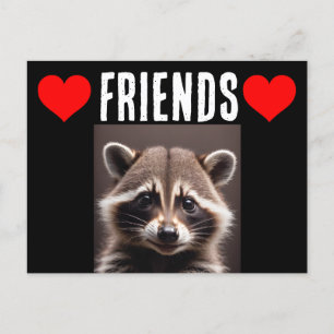 TARJETAS POSTTALES DE RACCOON LOVER RACCOONS