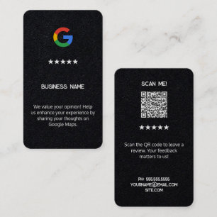 Tarjetas Premium de Google Review