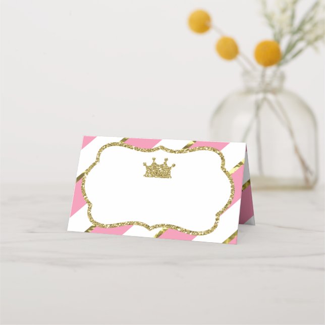 Tarjetas Princess Place, Tarjetas de Comida, Faux  (Anverso)