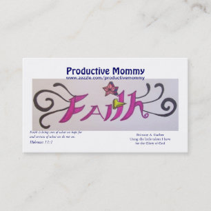 Tarjetas productivas de la mamá