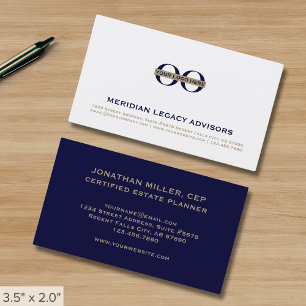 Tarjetas profesionales con logotipo Personalizado