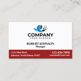 Tarjetas profesionales con su logotipo