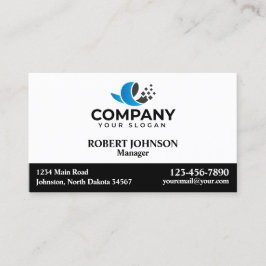 Tarjetas profesionales con su logotipo