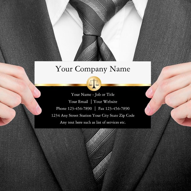 Tarjetas profesionales de abogados (Subido por el creador)