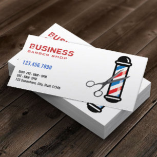 Tarjetas profesionales de Barber/Barbershop