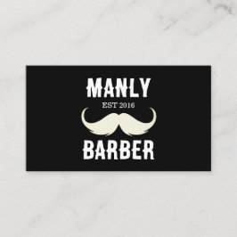 tarjetas profesionales de barbería