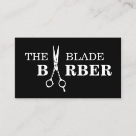 tarjetas profesionales de barbería