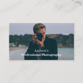 Tarjetas profesionales de fotografía