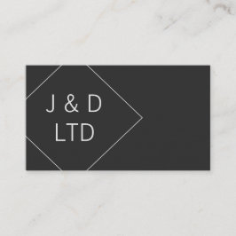 Tarjetas profesionales de negocios modernas y eleg