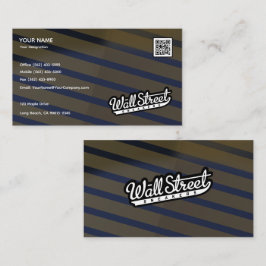Tarjetas profesionales de Relieve metalizado Luxe