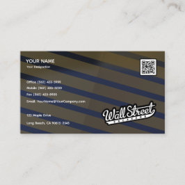 Tarjetas profesionales de Relieve metalizado Luxe 