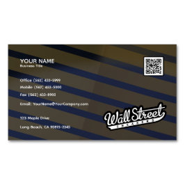 Tarjetas profesionales de Relieve metalizado Luxe 
