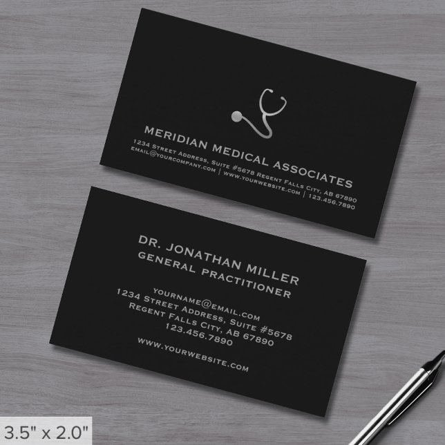 Tarjetas profesionales médicas (Subido por el creador)