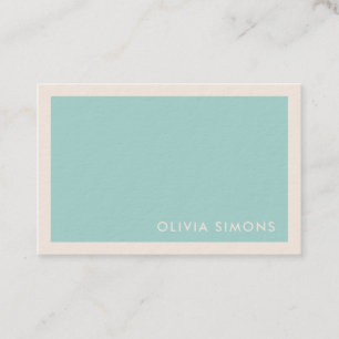 Tarjetas profesionales minimalistas
