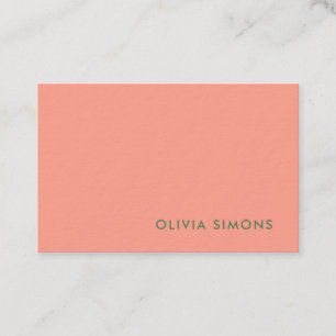 Tarjetas profesionales minimalistas