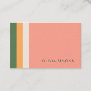 Tarjetas profesionales minimalistas
