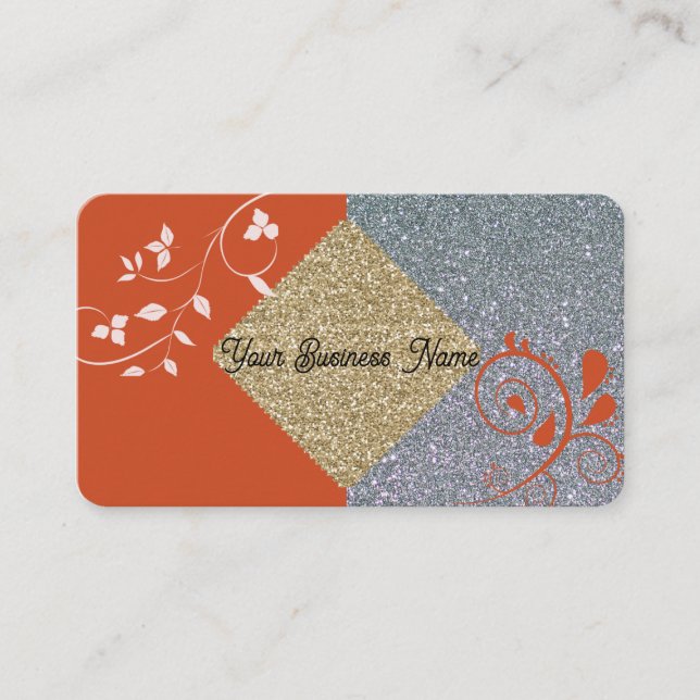 Tarjetas profesionales para Naranjas quemados (Anverso)