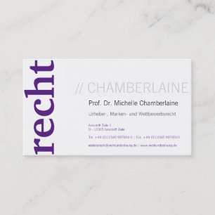 Tarjetas Purpura