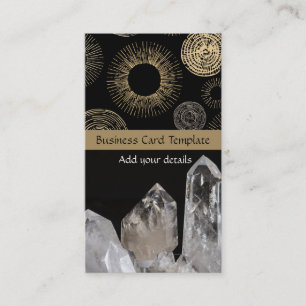 Tarjetas Reiki - Cristales Quartz blancos de plant