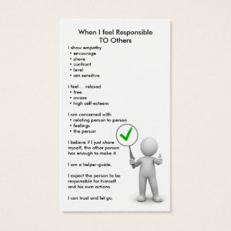 Tarjetas responsables