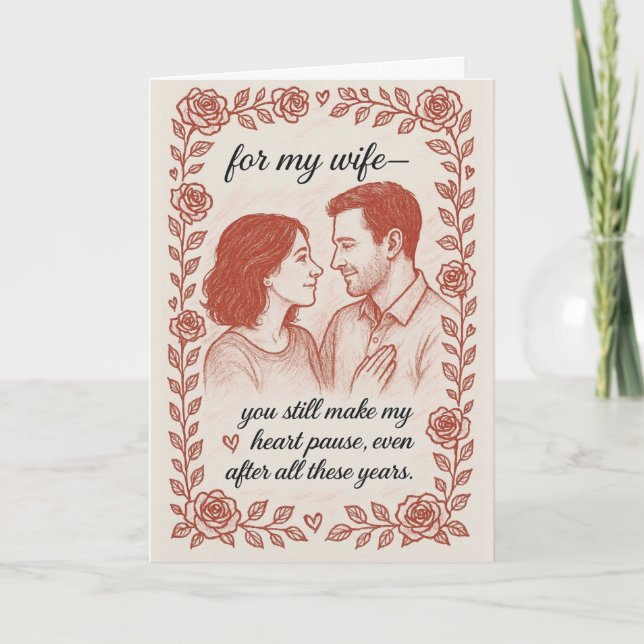 Tarjetas románticas del Día de San Valentín para m (Anverso)