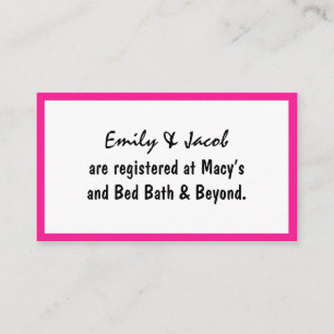 Tarjetas rosadas del parte movible del registro de