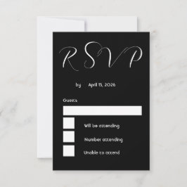Tarjetas RSVP