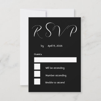 Tarjetas RSVP