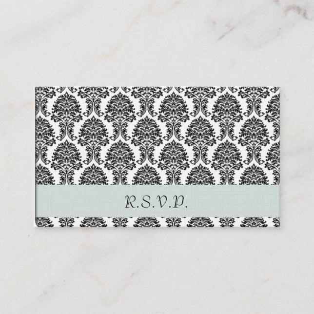 Tarjetas RSVP de boda (Anverso)