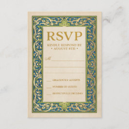 Tarjetas RSVP de boda | Colección de jardines ilum