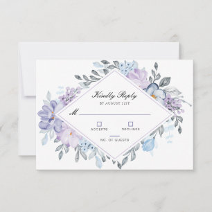 Tarjetas RSVP de Boda Jardín Botánico Floral
