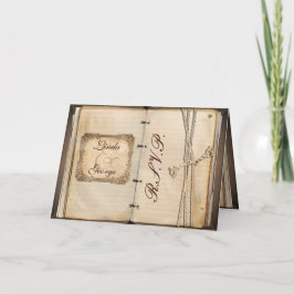 tarjetas rsvp de boda vintage