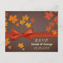 tarjetas rsvp de casamiento