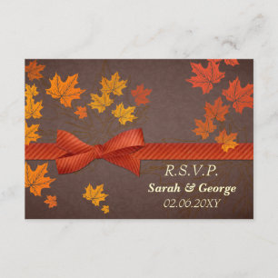 tarjetas rsvp de casamiento estándar 3.5 x 5