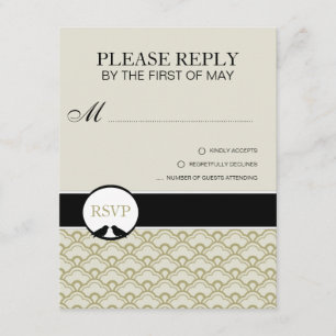 Tarjetas RSVP de Lovebirds o Tarjetas de respuesta