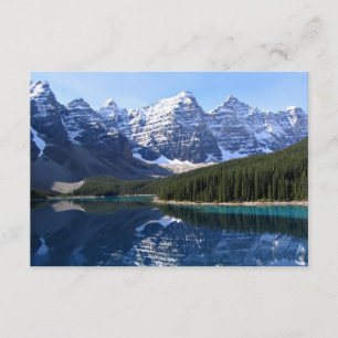 Tarjetas RSVP de matrimonio en el lago Rocky Mount