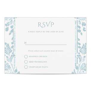 Tarjetas RSVP de Norwich Wedding