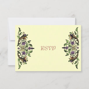 Tarjetas RSVP del Día de Acción de Gracias Cornuco