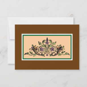 Tarjetas RSVP del Día de Acción de Gracias Cornuco
