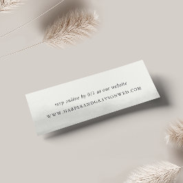 Tarjetas RSVP del sitio web de Mist Boda