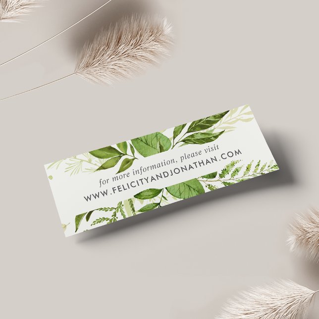 Tarjetas RSVP del sitio web de Wild Meadow Boda |  (Subido por el creador)