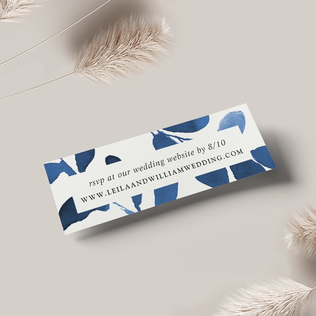 Tarjetas RSVP del sitio web del Boda botánico pres (Subido por el creador)