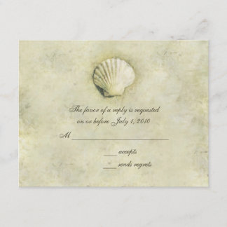 Tarjetas RSVP Elegantes para playas