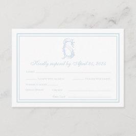 Tarjetas RSVP Grandmillennial y Elegantes