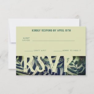 Tarjetas RSVP para Conservación de la Planta Peaco