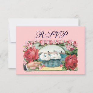 Tarjetas RSVP para Personalizados y Rosas