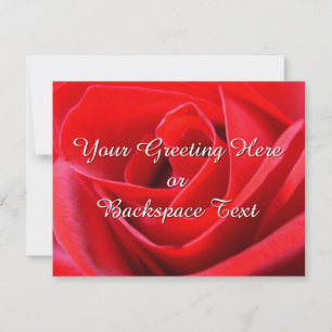 Tarjetas RSVP para Rosas personalizados de invitac