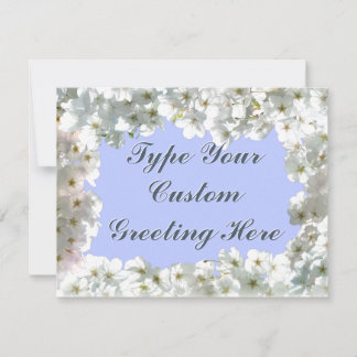 Tarjetas RSVP personalizadas con invitaciones con 