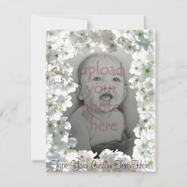 Tarjetas RSVP personalizadas con invitaciones de c (Anverso)
